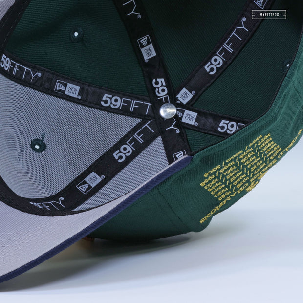NEW YORK YANKEES 1943 WORLD SERIES 27X WORLD SERIES CHAMPIONS CASINO NEW ERA FITTED CAP