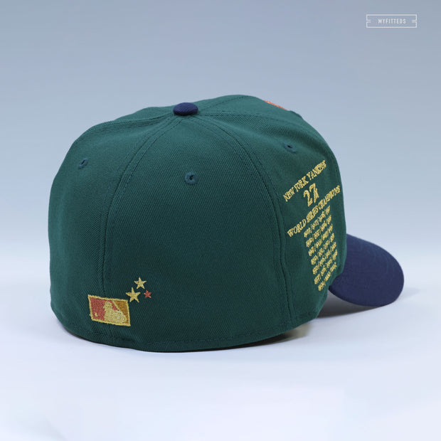 NEW YORK YANKEES 1943 WORLD SERIES 27X WORLD SERIES CHAMPIONS CASINO NEW ERA FITTED CAP