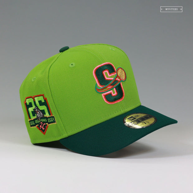 SACRAMENTO RIVER CATS 25TH ANNIVERSARY TMNT II SECRET OF THE OOZE INSPIRED NEW ERA HAT