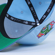 NEW YORK RANGERS 75TH ANNIVERSARY AURORA BOREALIS OF 2024 NEW ERA FITTED CAP