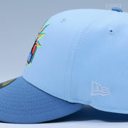 NEW YORK RANGERS 75TH ANNIVERSARY AURORA BOREALIS OF 2024 NEW ERA FITTED CAP