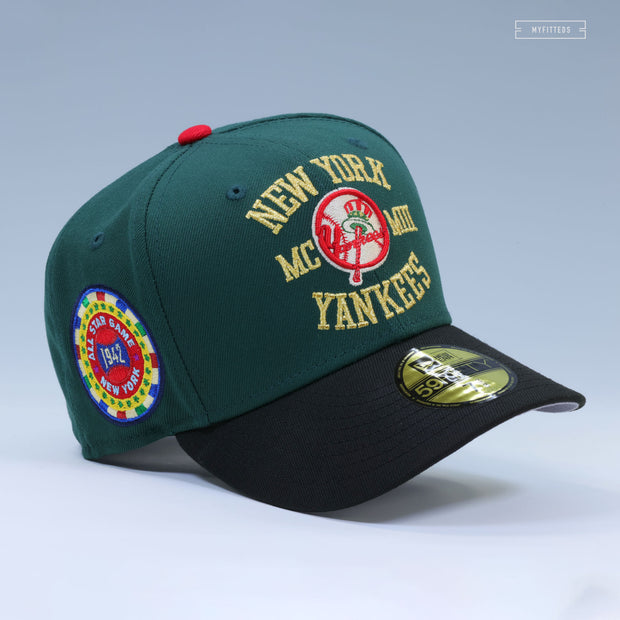 NEW YORK YANKEES 1942 ALL-STAR GAME BLACK JACK CASINO NEW ERA FITTED CAP