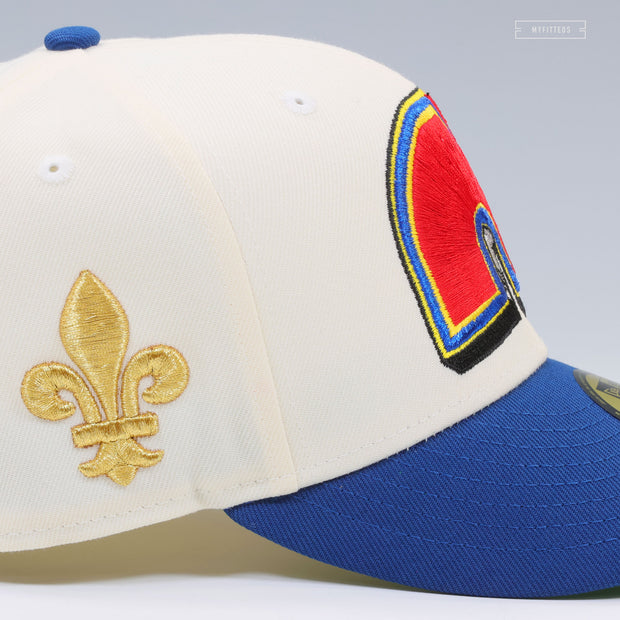 QUEBEC NORDIQUES FLEUR DE LIS SHADOW PROLIFIC MOBILE SUIT GUNDAM INSPIRED NEW ERA FITTED CAP