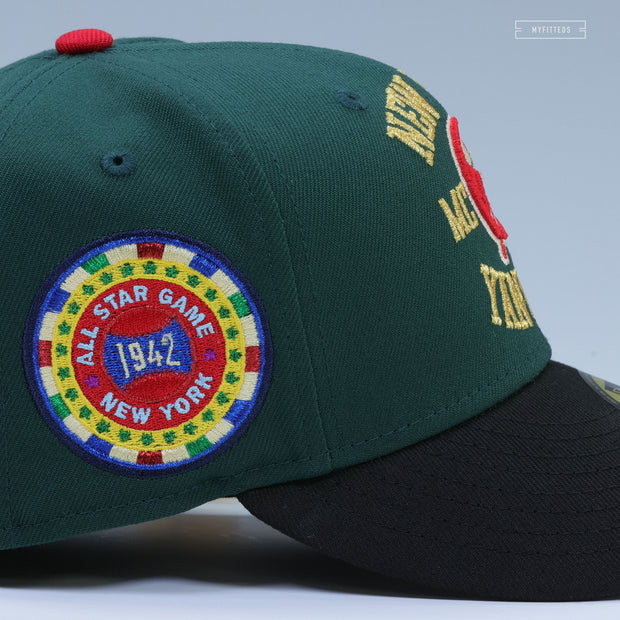 NEW YORK YANKEES 1942 ALL-STAR GAME BLACK JACK CASINO NEW ERA FITTED CAP