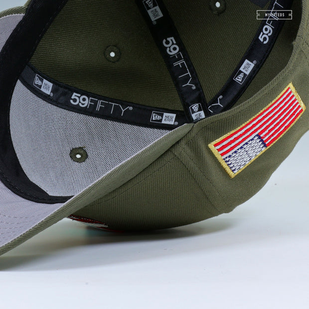 TOP GUN™ PARAMOUNT PICTURES ARMY OLIVE NEW ERA FITTED CAP