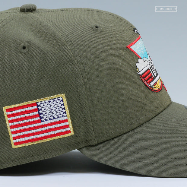 TOP GUN™ PARAMOUNT PICTURES ARMY OLIVE NEW ERA FITTED CAP