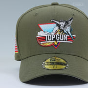 TOP GUN™ PARAMOUNT PICTURES ARMY OLIVE NEW ERA FITTED CAP