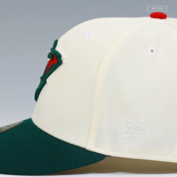 MINNESOTA WILD 2004 NHL ALL-STAR GAME OFF WHITE NEW ERA FITTED CAP