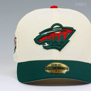 MINNESOTA WILD 2004 NHL ALL-STAR GAME OFF WHITE NEW ERA FITTED CAP