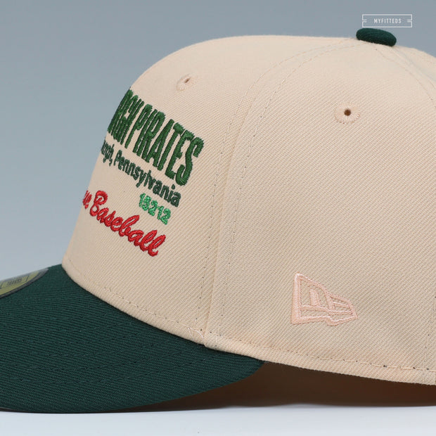 PITTSBURGH PIRATES 1925 WORLD SERIES LAUREL CACTUS PLANT FLEA MARKET INSPIRED NEW ERA HAT