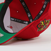 SAN FRANCISCO 49ERS 75TH ANNIVERSARY FRUIT STRIPE GUM INSPIRED NEW ERA FITTED CAP