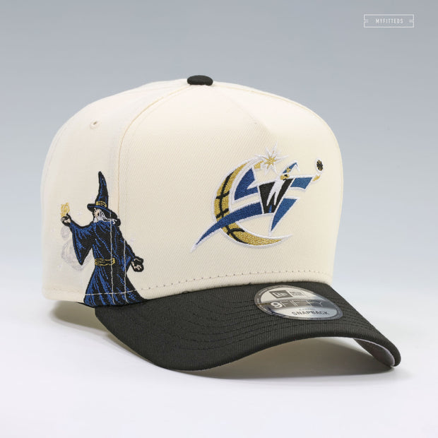 WASHINGTON WIZARDS SPELL CASTING WIZARD NBA HWC 9FIFTY A-FRAME NEW ERA SNAPBACK