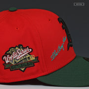 OAKLAND ATHLETICS 1989 WS BATTLE OF THE BAY THE BAY AREA BY BRUCE NEW ERA FITTED CAP