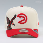 ATLANTA HAWKS PEACH HUNTING HAWK NBA HWC 9FIFTY A-FRAME NEW ERA SNAPBACK