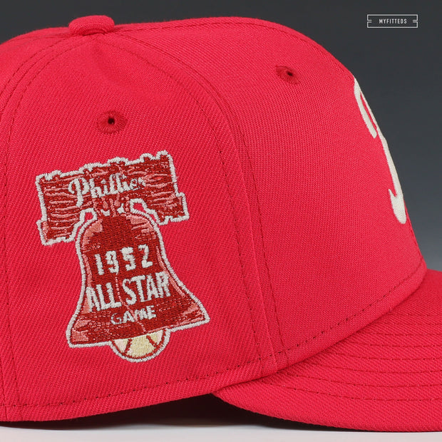 PHILADELPHIA PHILLIES 1952 MLB ALL-STAR GAME VINTAGE LOOK NEW ERA FITTED CAP
