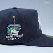 NEW YORK YANKEES TEAM FLAG PIN SIDE PENDANT 59FIFTY A-FRAME NEW ERA FITTED CAP