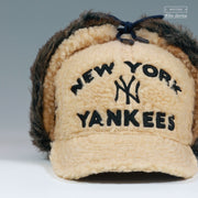 NEW YORK YANKEES 1996 WORLD SERIES SHERPA TRAPPER DOG EAR ELITE SERIES NEW ERA FITTED CAP