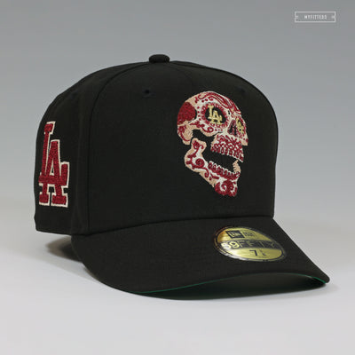 LOS ANGELES DODGERS ATTACK ON TITAN COLOSSAL TITAN INSPIRED SUGAR SKULL NEW ERA HAT