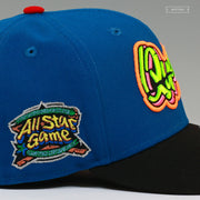 RANCHO CUCAMONGA QUAKES 2018 ALL-STAR GAME NEON EMBROIDERY NEW ERA FITTED CAP