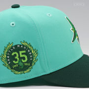 SEATTLE MARINERS 35TH ANNIVERSARY 2026 FIFA™ WORLD CUP™ POSTER INSPIRED NEW ERA FITTED CAP