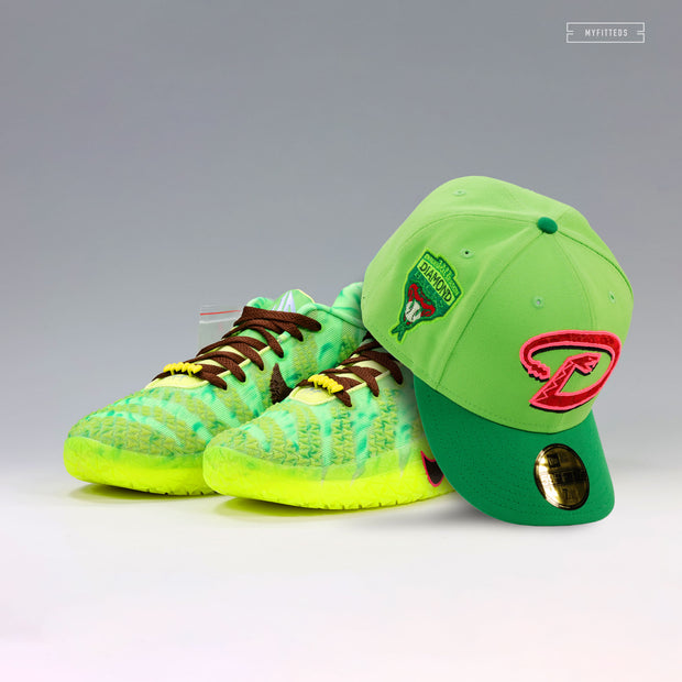 ARIZONA DIAMONDBACKS 1998 INAUGURAL SEASON KOBE VI PROTRO GRINCH INSPIRED NEW ERA CAP