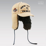 NEW YORK YANKEES 1996 WORLD SERIES SHERPA TRAPPER DOG EAR ELITE SERIES NEW ERA FITTED CAP