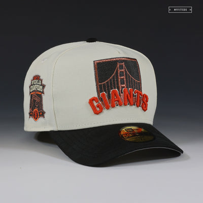 SAN FRANCISCO GIANTS 2012 WORLD CHAMPIONS OFF WHITE 59FIFTY A-FRAME NEW ERA HAT