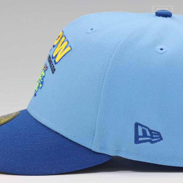 AMARILLO SOD POODLES YELLOW CITY PIGWEEDS ALTERNATE IDENTITY NEW ERA FITTED CAP