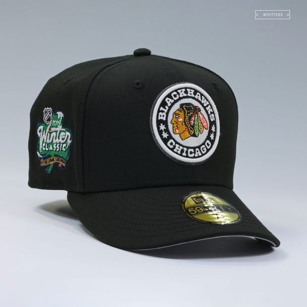 CHICAGO BLACKHAWKS 2019 NHL WINTER CLASSIC NOTRE DAME STADIUM NEW ERA FITTED CAP