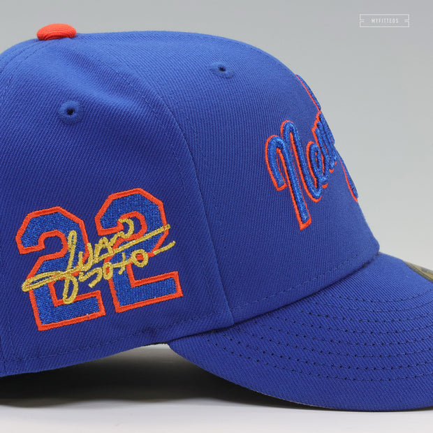 NEW YORK METS 2025 JUAN SOTO #22 40 HR 30 SB MILESTONE ALTERNATE JERSEY INSPIRED NEW ERA CAP