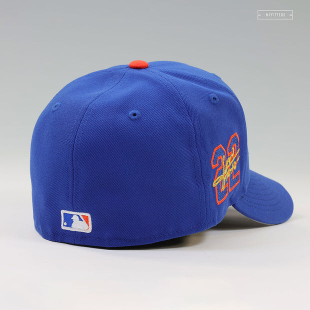 NEW YORK METS 2025 JUAN SOTO #22 40 HR 30 SB MILESTONE ALTERNATE JERSEY INSPIRED NEW ERA CAP
