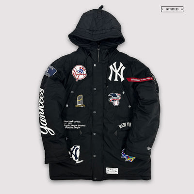 NEW YORK YANKEES X ALPHA INDUSTRIES X NEW ERA N-3B ALTITUDE MOD INSULATED PARKA