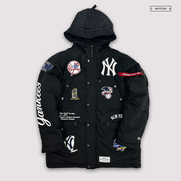 NEW YORK YANKEES X ALPHA INDUSTRIES X NEW ERA N-3B ALTITUDE MOD INSULATED PARKA