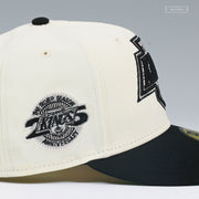 LOS ANGELES KINGS THE SILVER SEASON 25TH ANNIVERSARY GO KINGS GO NEW ERA FITTED CAP