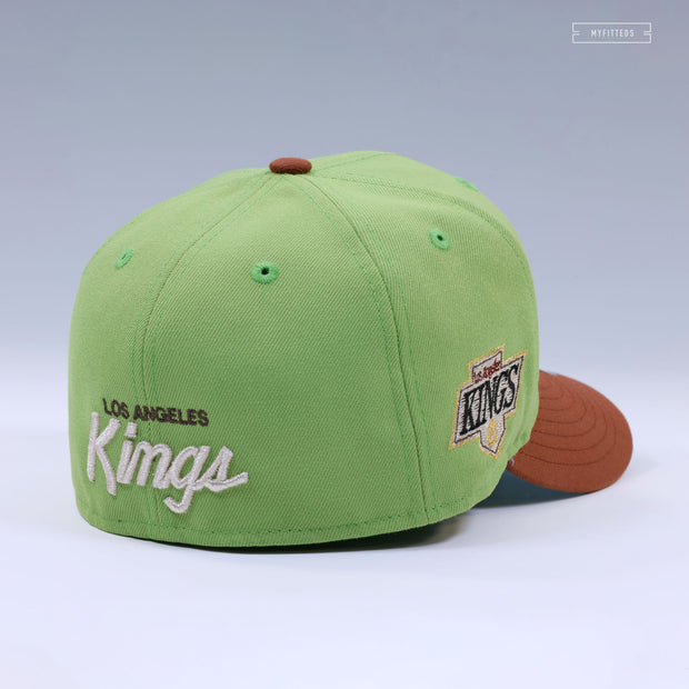 LOS ANGELES KINGS MINECRAFT BY MOJANG INSPIRED NEW ERA FITTED CAP