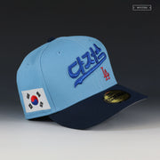 LOS ANGELES DODGERS KOREAN HERITAGE LA 다저스 TEAM KOREA NEW ERA FITTED CAP