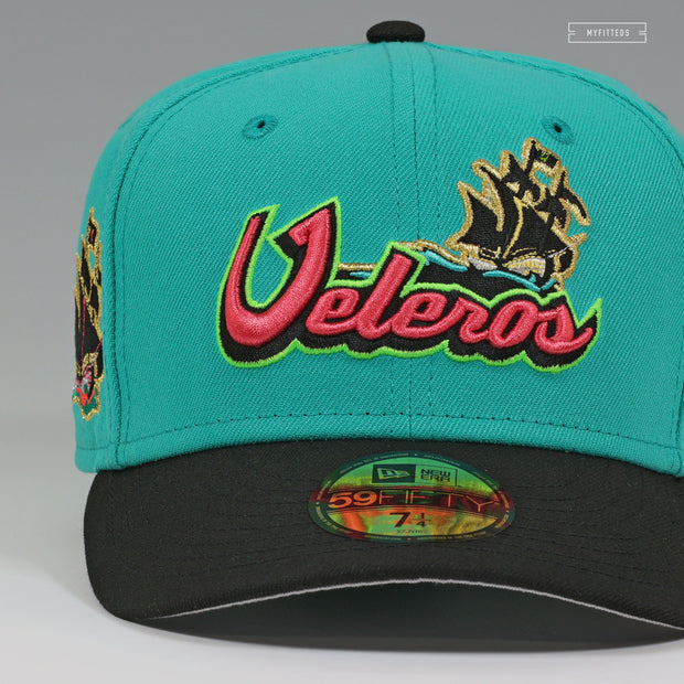 COLUMBUS CLIPPERS X VELEROS DE COLUMBUS SOUTH BEACH PRE HEAT NEW ERA FITTED CAP