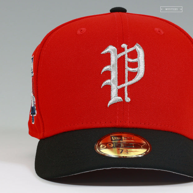 PHILADELPHIA PHILLIES 1996 ALL-STAR GAME BIG PUN INSPIRED NEW ERA FITTED CAP