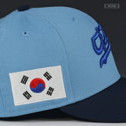 LOS ANGELES DODGERS KOREAN HERITAGE LA 다저스 TEAM KOREA NEW ERA FITTED CAP