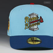 ROME BRAVES 20TH ANNIVERSARY DAYLIGHT NEW ERA FITTED CAP