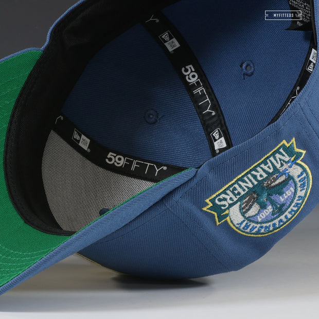 SEATTLE MARINERS 30TH ANNIVERSARY VINTAGE LOOK NEW ERA FITTED CAP