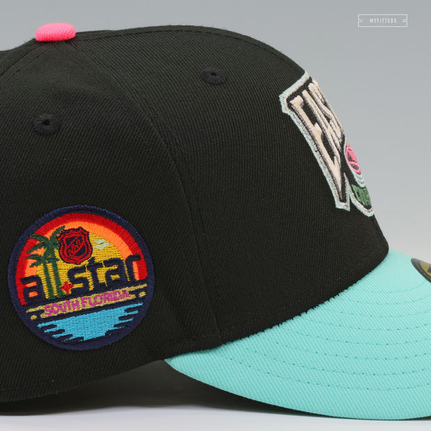 2023 NHL ALL-STAR GAME SOUTH FLORIDA EASTERN CONFERENCE JERSEY INSPIRED NEW ERA FITTED CAP