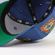 NEW YORK METS 1986 WORLD SERIES CHAMPIONS VINTAGE WEATHERED LOOK NEW ERA FITTED CAP