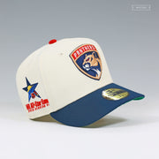 FLORIDA PANTHERS NHL ALL STAR GAME SOUTH FLORIDA 2003 OFF WHITE NEW ERA FITTED CAP