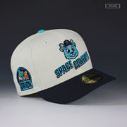 SUGAR LAND SPACE COWBOYS ORION THE MASCOT OFF WHITE NEW ERA FITTED CAP