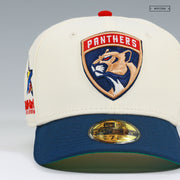 FLORIDA PANTHERS NHL ALL STAR GAME SOUTH FLORIDA 2003 OFF WHITE NEW ERA FITTED CAP