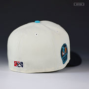 SUGAR LAND SPACE COWBOYS ORION THE MASCOT OFF WHITE NEW ERA FITTED CAP