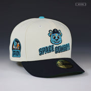 SUGAR LAND SPACE COWBOYS ORION THE MASCOT OFF WHITE NEW ERA FITTED CAP