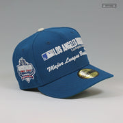 LOS ANGELES DODGERS WEATHERED LOOK TEAM ID NEW ERA FITTED CAP