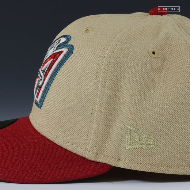 ANAHEIM ANGELS 2000 ALL-STAR GAME VISION OF ESCAFLOWNAE INSPIRED NEW ERA FITTED CAP